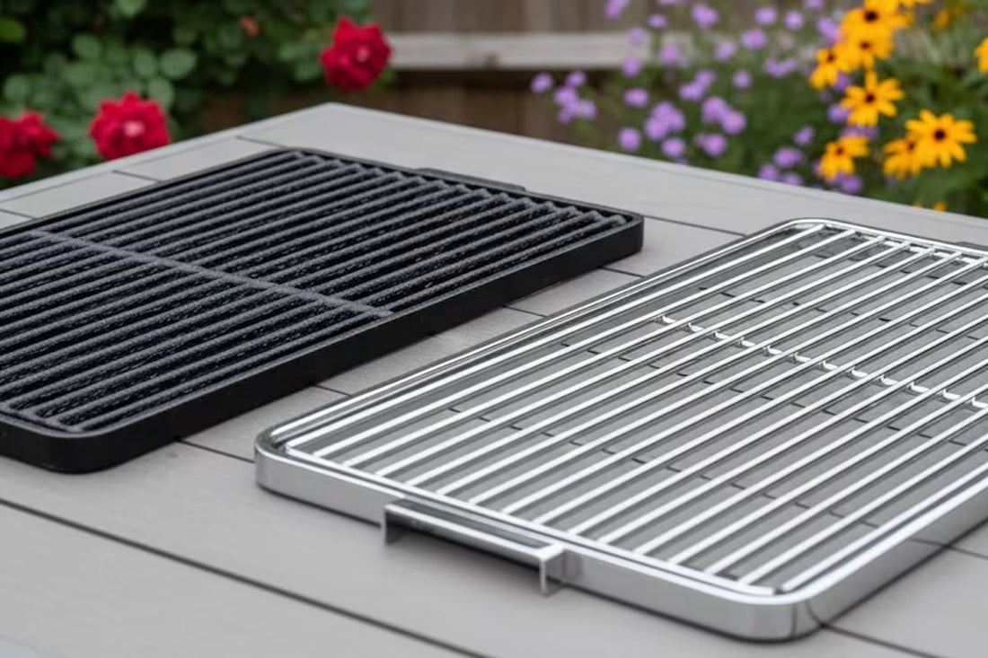 Comparison: Cast Iron or Stainless Steel Grates