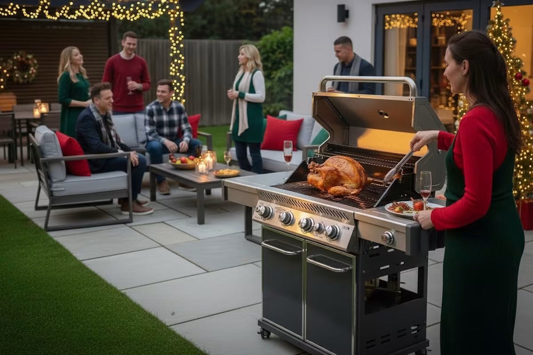 Perfect Christmas Turkey on the BBQ
