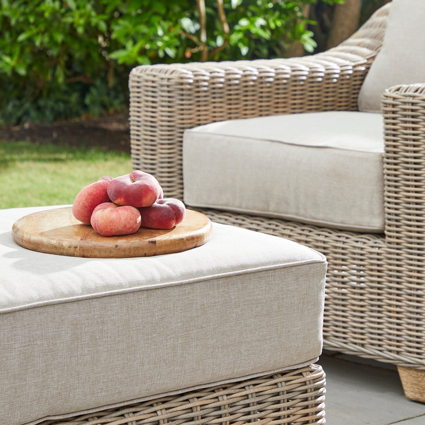 Praiano Collection Outdoor Foot Stool