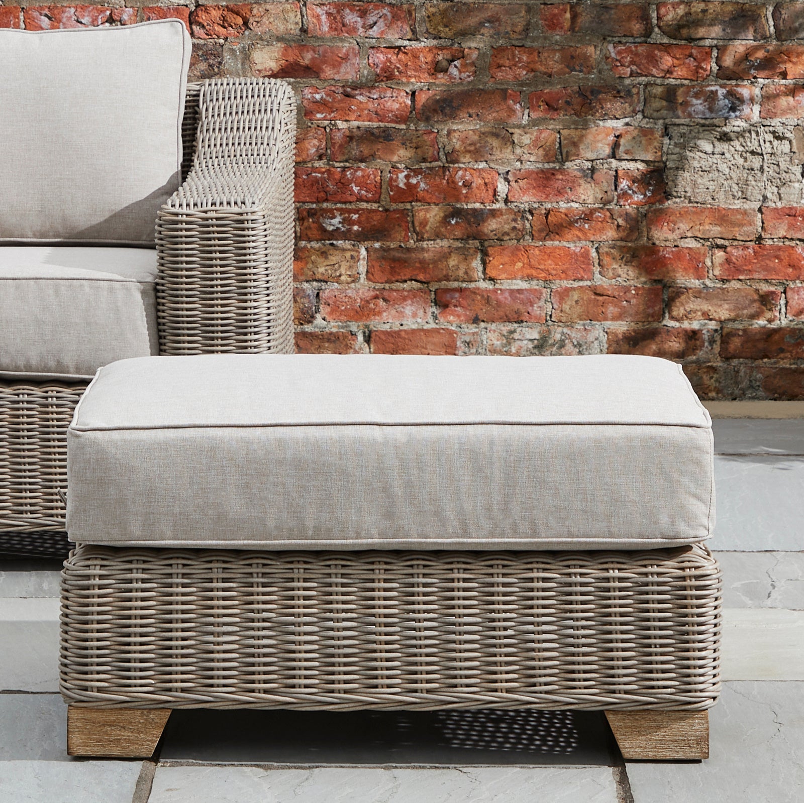 Praiano Collection Outdoor Foot Stool