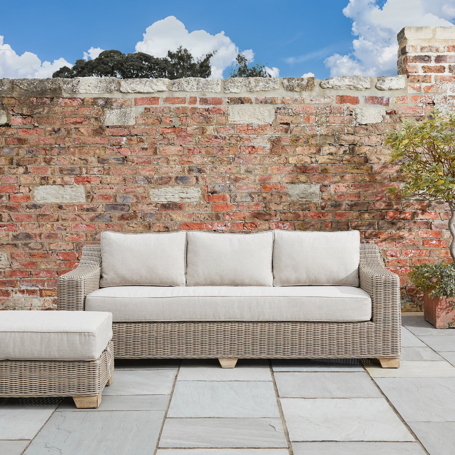 Praiano Collection Outdoor Three Seater Sofa