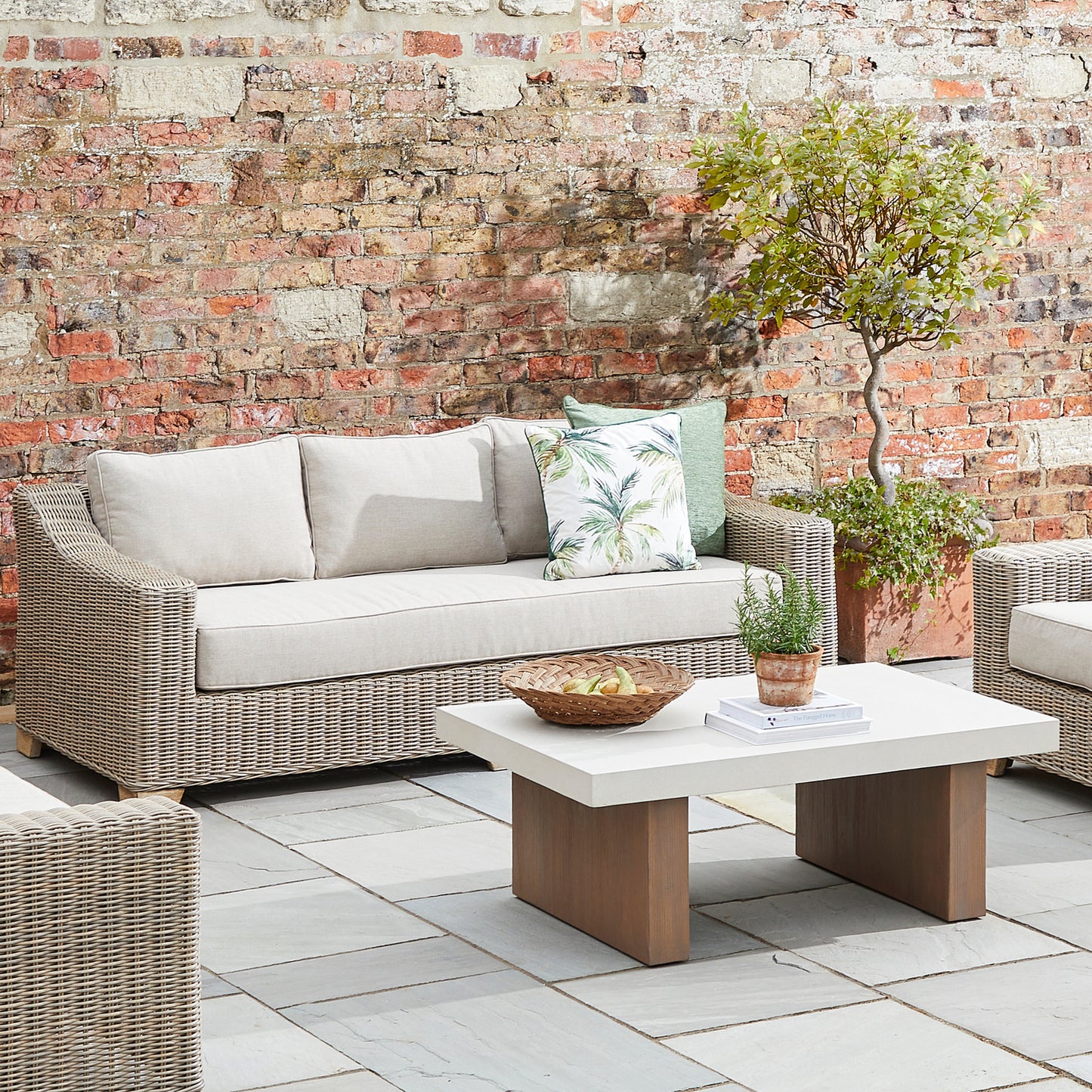 Praiano Collection Outdoor Three Seater Sofa