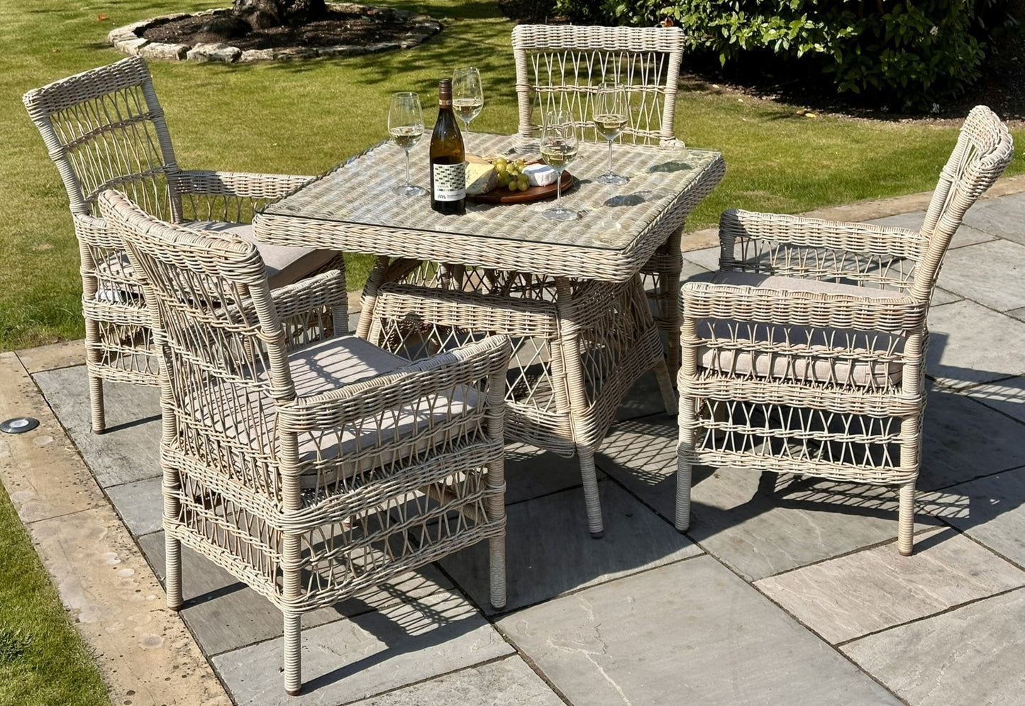Luberon Collection Outdoor 4 Seater Dining Set