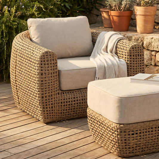Estepona Collection Outdoor Large Lounge Chair