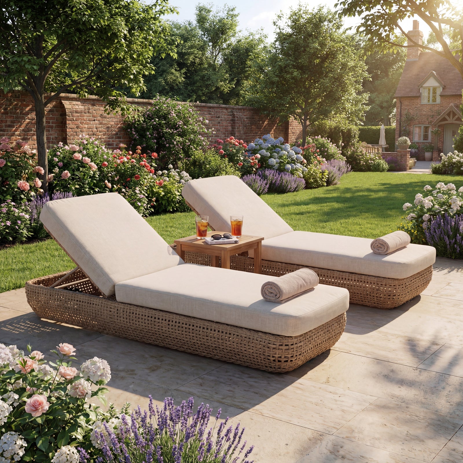 Estepona Collection Outdoor Sunbed