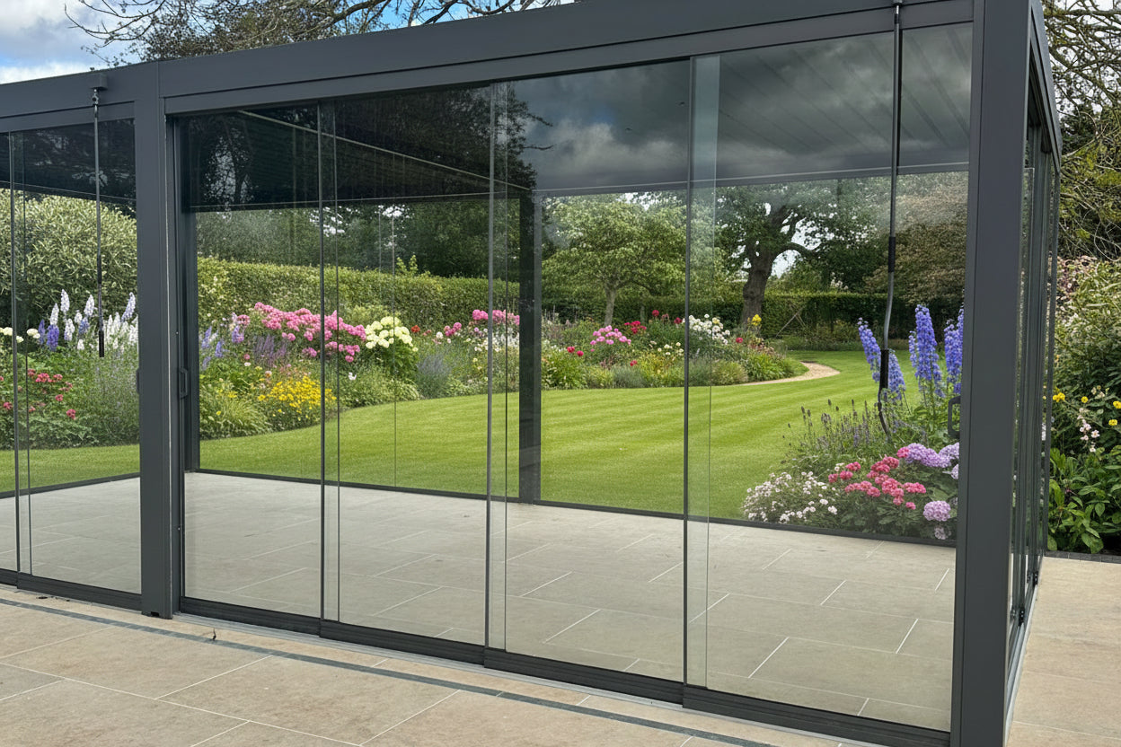 Luxe Glass Sliding Doors