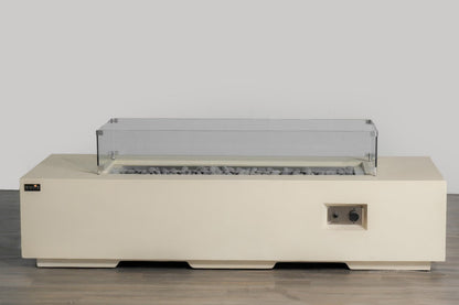 Lorvano Fire Table Camel Sand