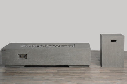 Lorvano Fire Table Grey