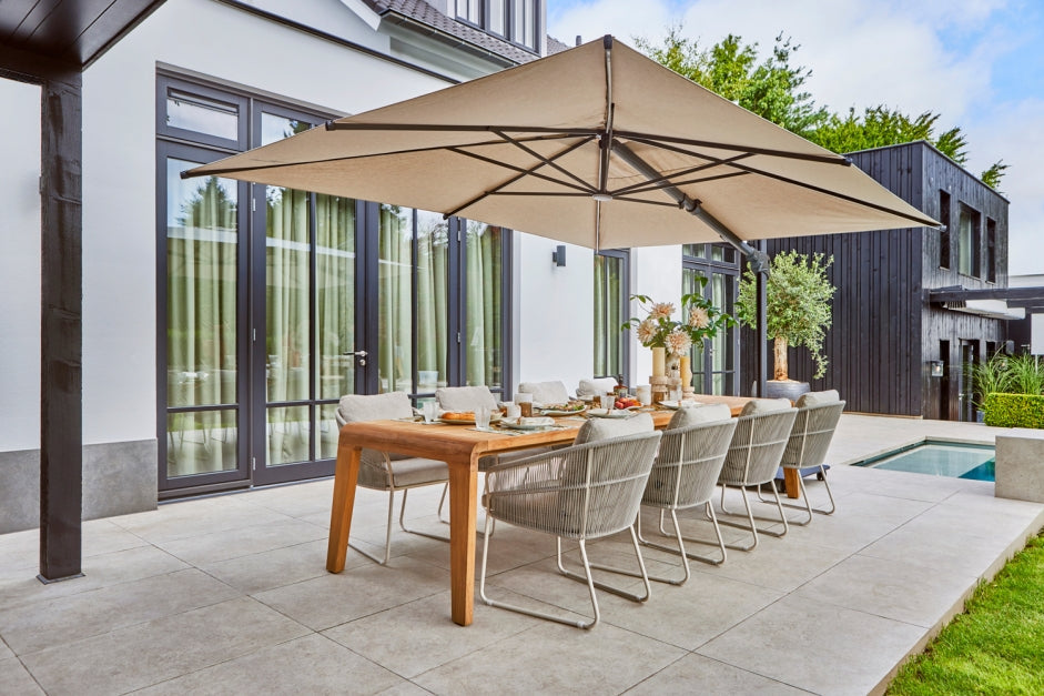 Novara 3x4m LED Parasol
