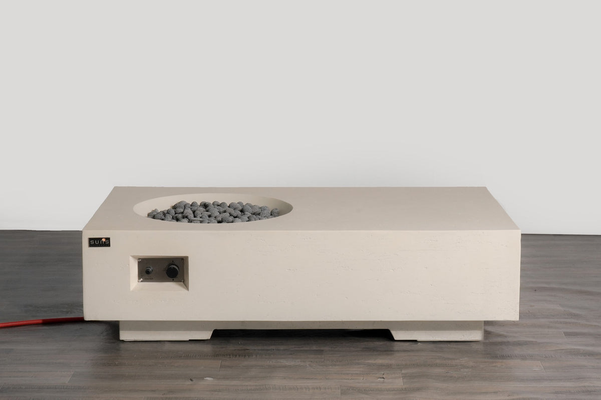 Valdaro Fire Table Camel Sand