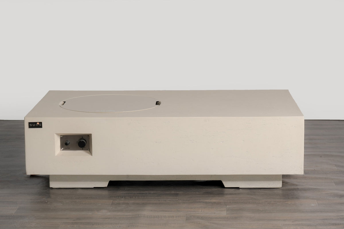 Valdaro Fire Table Camel Sand