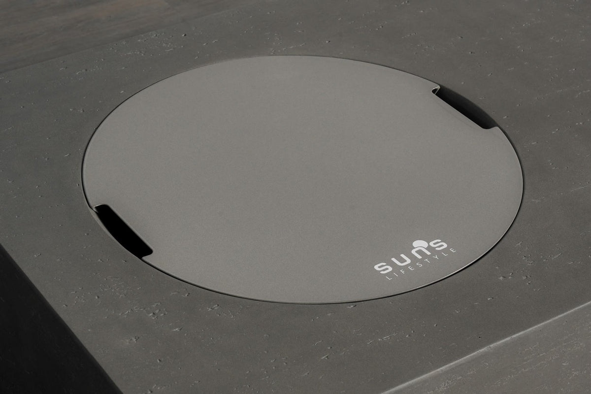 Valdaro Fire Table Grey