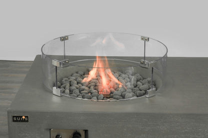 Valdaro Fire Table Grey
