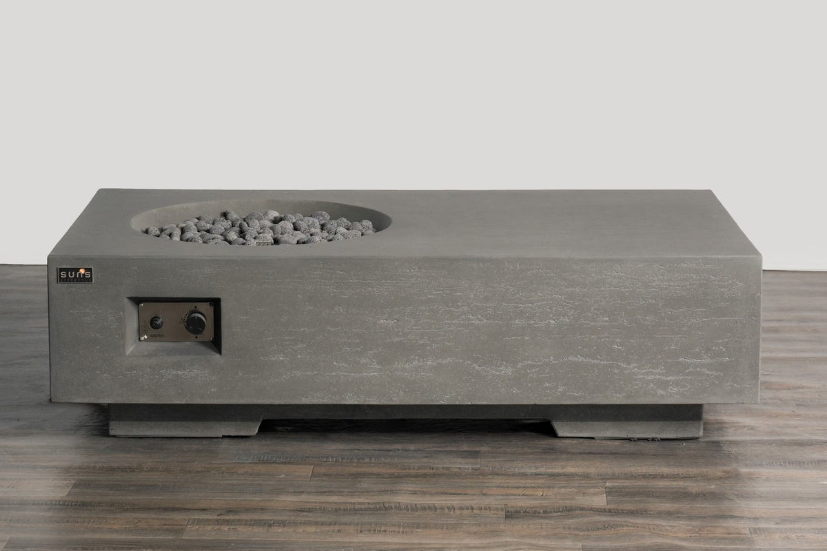Valdaro Fire Table Grey