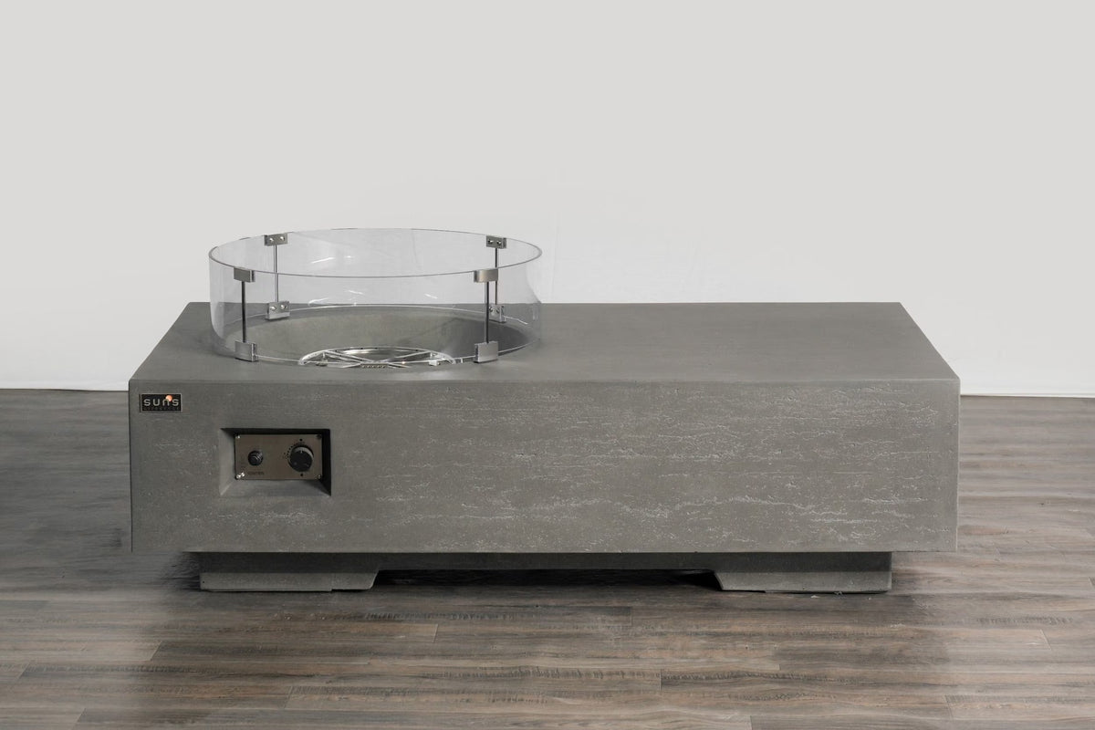 Valdaro Fire Table Grey