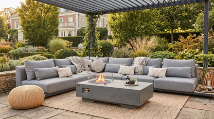 Valdaro Fire Table Grey