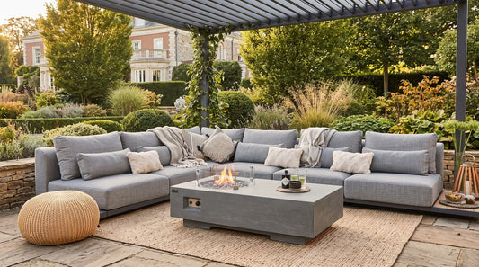 Valdaro Fire Table Grey